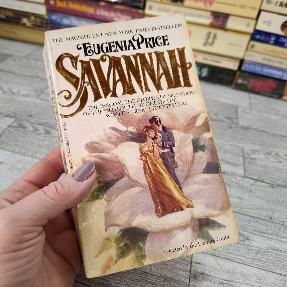 Savannah by Eugenia Price 1984 Berkley Edition READER COPY Historical Romance PB